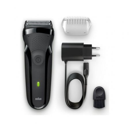 Braun Series 3 300s Black de Láminas Recargable con SensoFoil